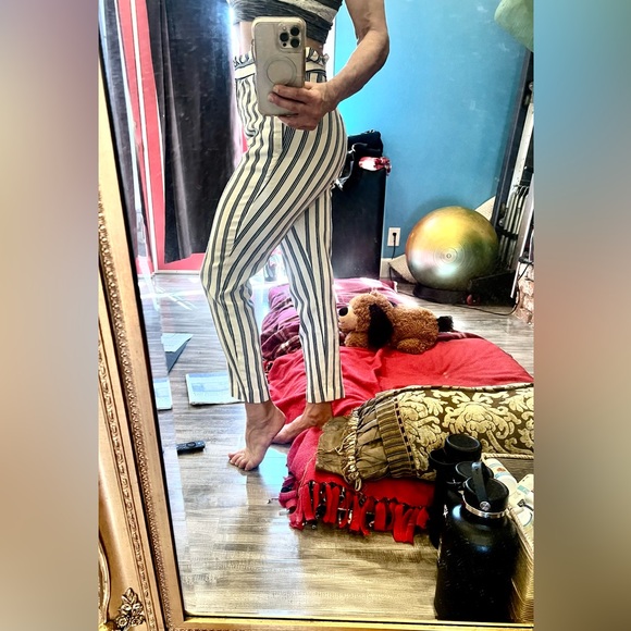 Express pants Rayon cotton strips - Picture 1 of 8